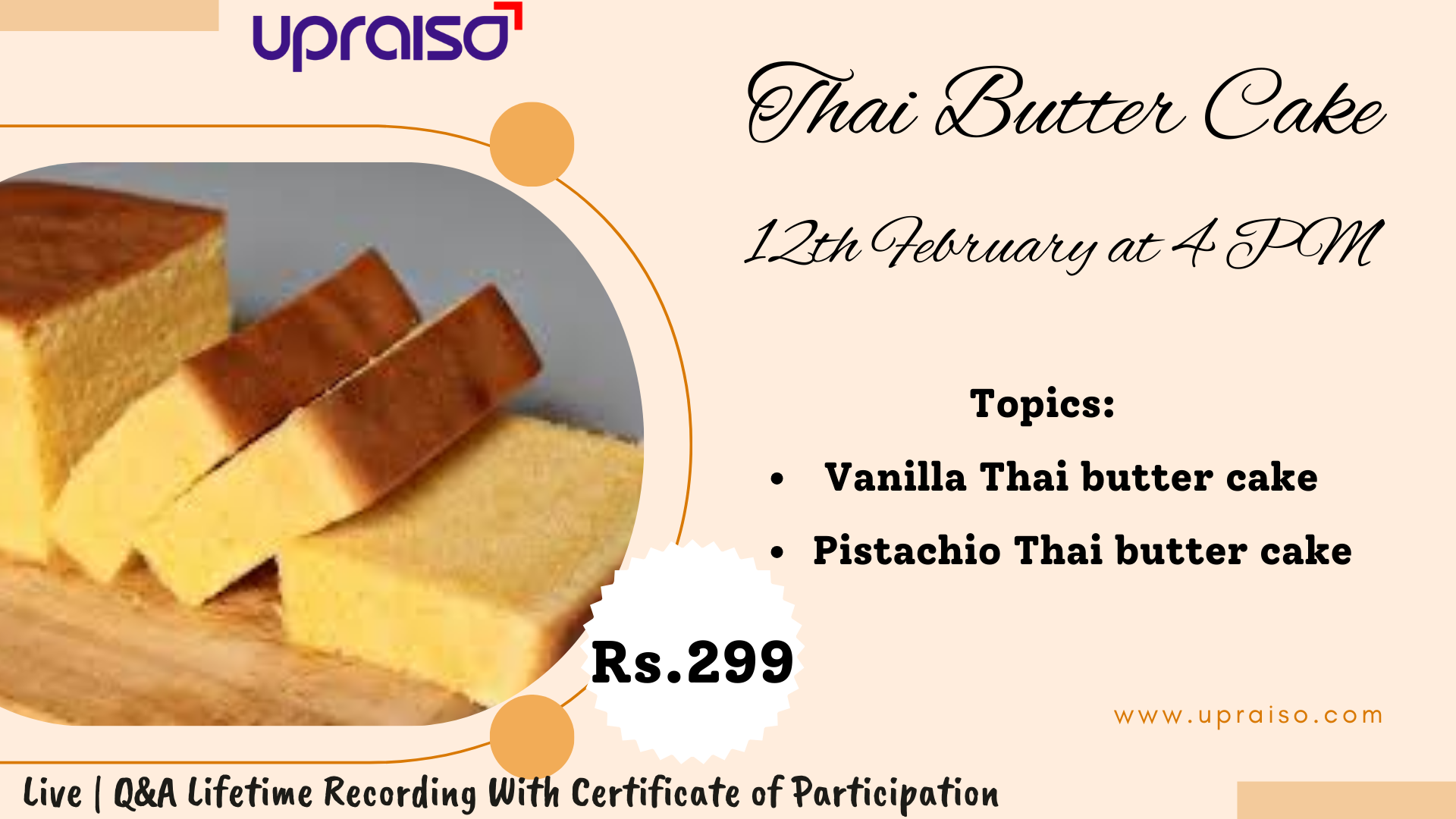 Thai Butter Cake